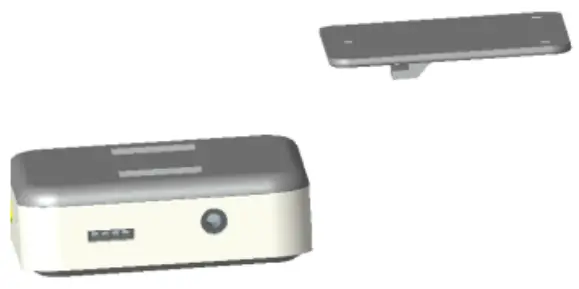 Fixing with expansion screw