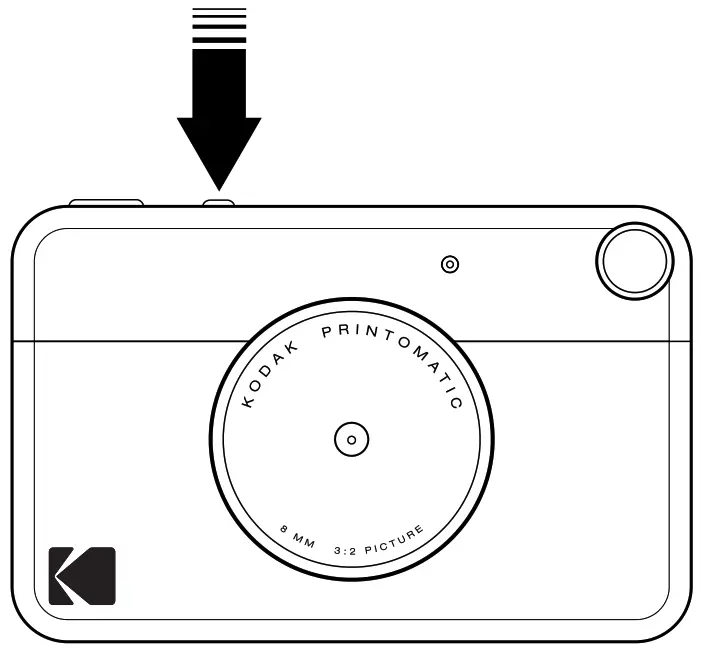 KODAK 26322809 Printomatic Digital Instant Print Camera