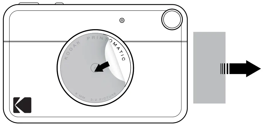 KODAK 26322809 Printomatic Digital Instant Print Camera