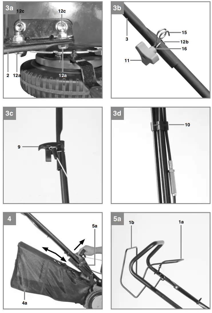 Einhell GC PM 46 1 S Petrol Lawn Mower - fig