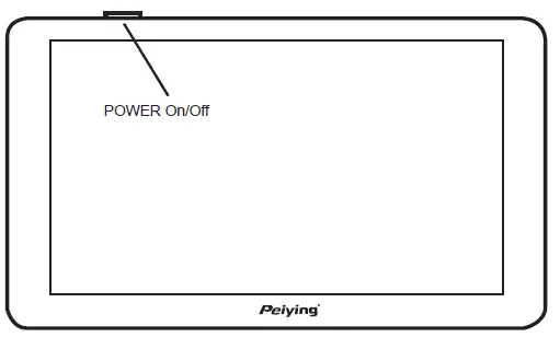 Peiying PY-GPS5015 5 Inch GPS Navigator-fig1