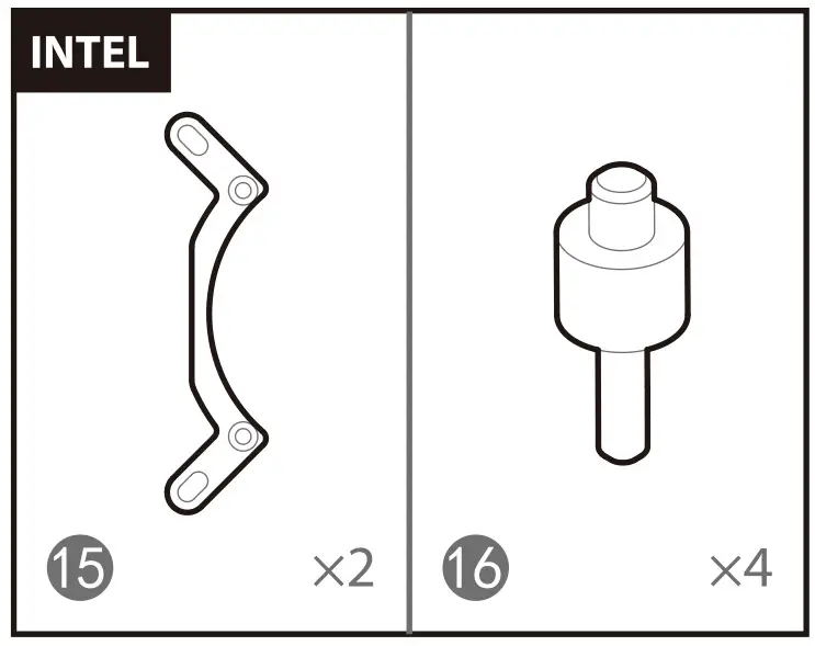 DeepCool GAMMAXX L240 A-RGB Series 240mm Liquid CPU Cooler - INTEL