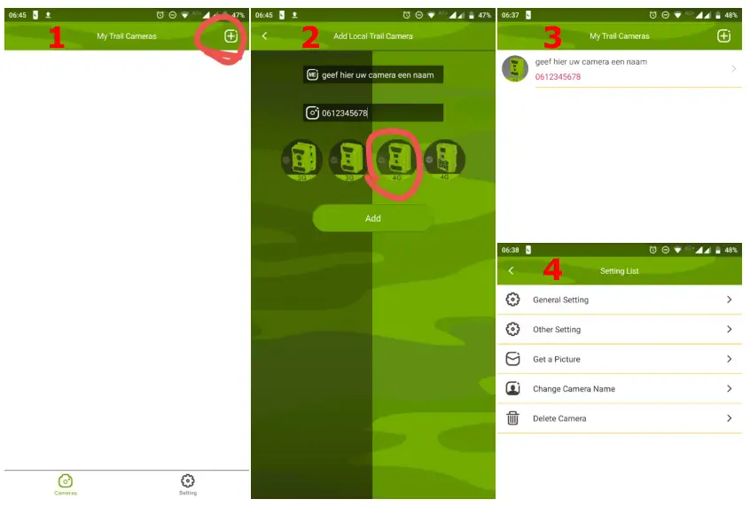 Wildlife Monitoring Solutions S312 Trail Camera 4G Wildlife Hunting Cameras - Change