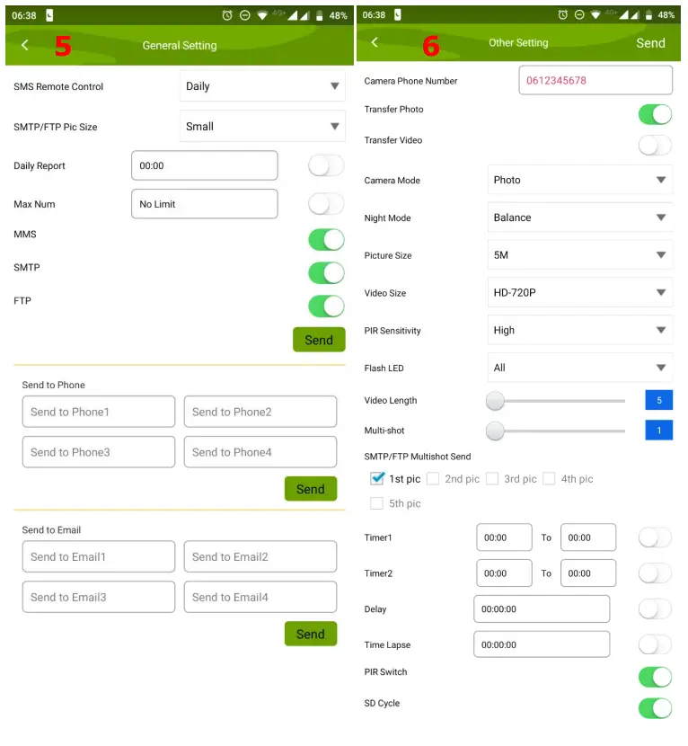 Wildlife Monitoring Solutions S312 Trail Camera 4G Wildlife Hunting Cameras - General