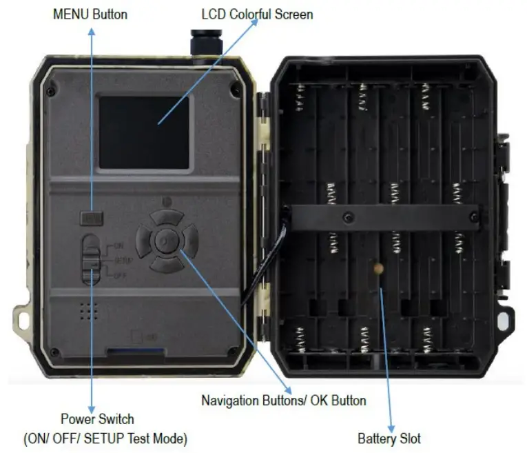 Wildlife Monitoring Solutions S312 Trail Camera 4G Wildlife Hunting Cameras - Power