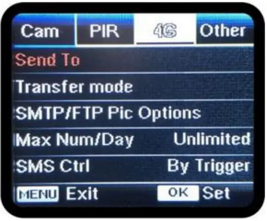 Wildlife Monitoring Solutions S312 Trail Camera 4G Wildlife Hunting Cameras - Send