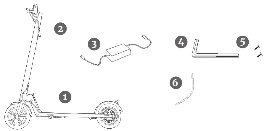 GOTRAX GXL V2 ELECTRIC SCOOTER - fig 2