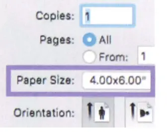 Logistics Label Printer - Set the Paper Size