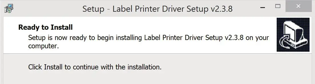 Logistics Label Printer -Windows