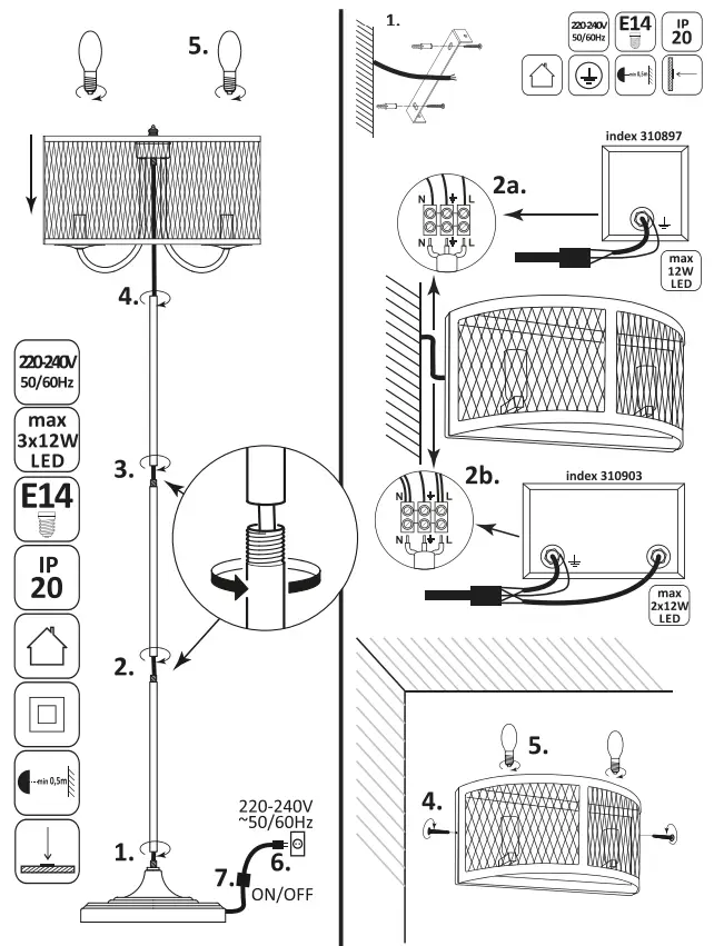 Sanico 9911611191 SOHO Wall Lamp - fig 2