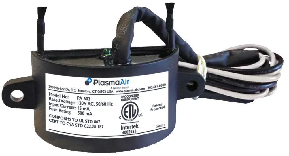 PLasmaAIr 113510 600 Series Plasma Pure Air Purifier
