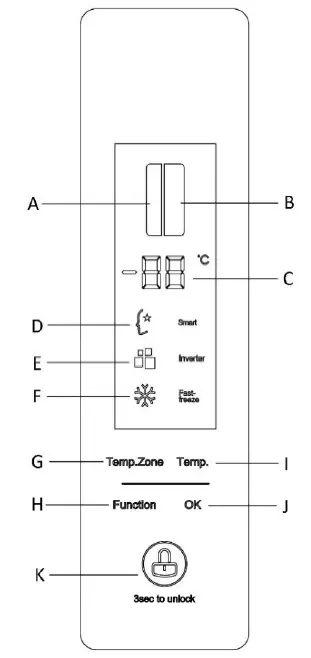 emerio SBS-127290.1 Side by Side Refrigerator-3