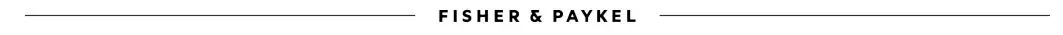 FISHER and PAYKEL logo