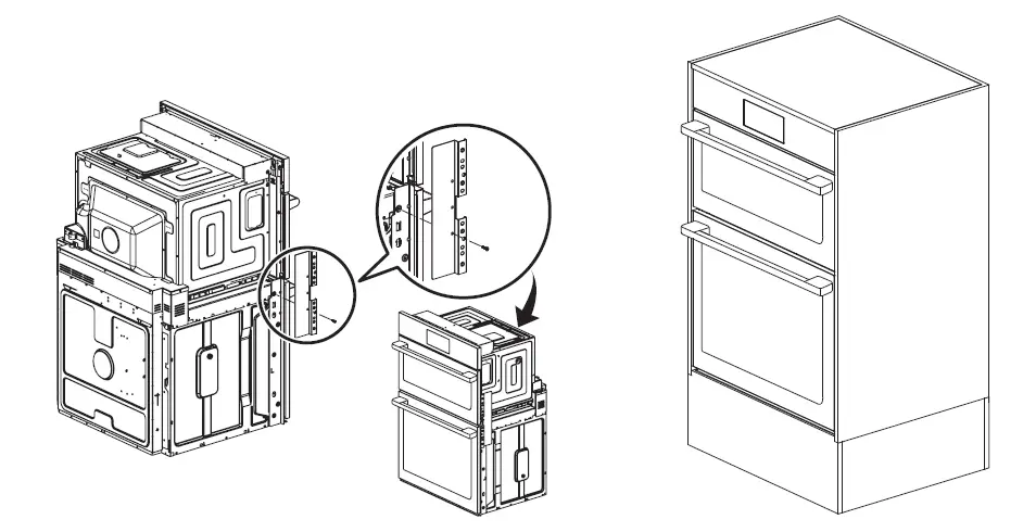 LG WCES6428F Combination Wall Oven fig 4