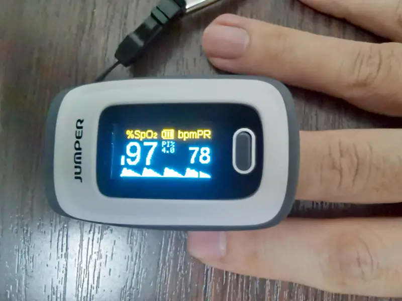 Jumper Pulse Oximeter Jpd-500e User Manual