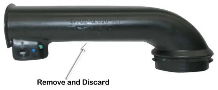 SS122HP Snorkel Safari ARMAX Toyota Hilux 2005 2015 - Remove and discard