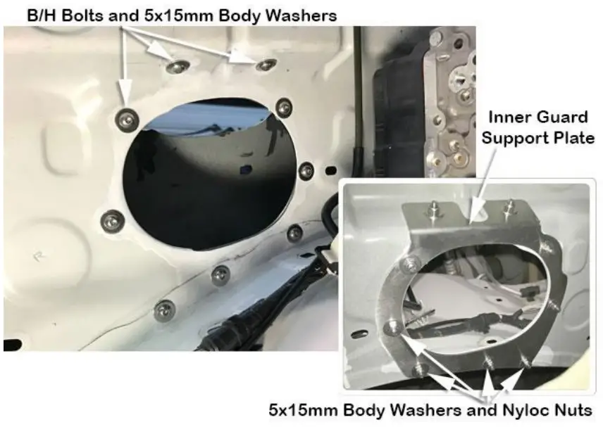 SS122HP Snorkel Safari ARMAX Toyota Hilux 2005 2015 - Remove the template - FIG 10