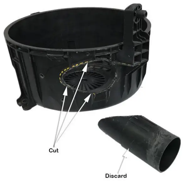 SS122HP Snorkel Safari ARMAX Toyota Hilux 2005 2015 - Remove the template - FIG 13