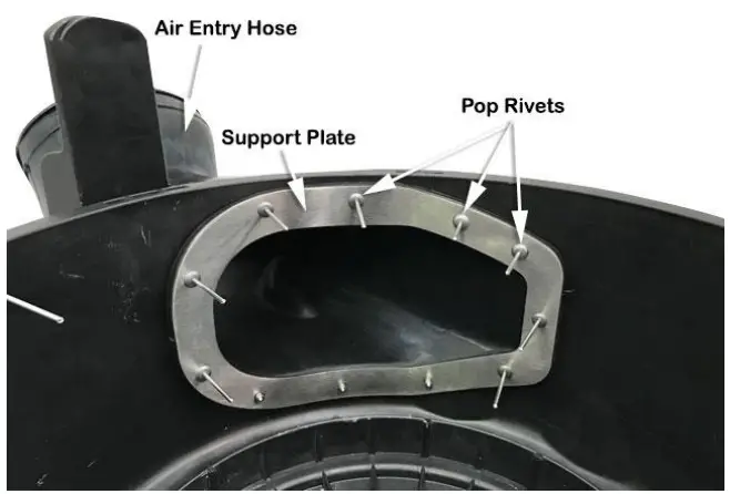 SS122HP Snorkel Safari ARMAX Toyota Hilux 2005 2015 - Remove the template - FIG 18