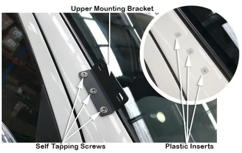 SS122HP Snorkel Safari ARMAX Toyota Hilux 2005 2015 - Remove the template - FIG 7