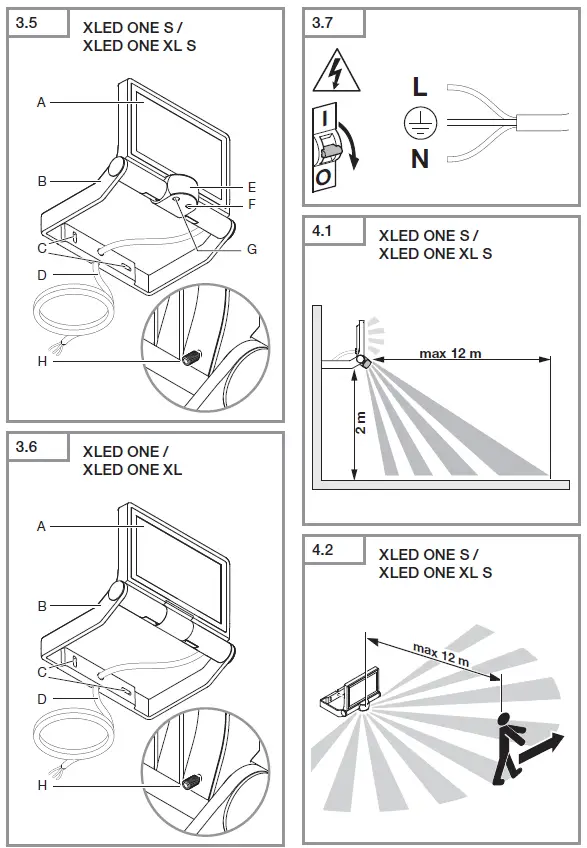 steinel XLED ONE Sensor LED iR Anthracite 4