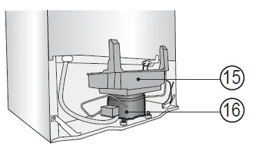 Panasonic NR-BX421W 2 Door Bottom Freezer Refrigerator 15