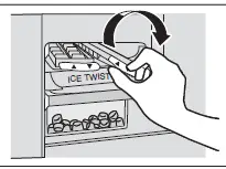 Panasonic NR-BX421W 2 Door Bottom Freezer Refrigerator 30