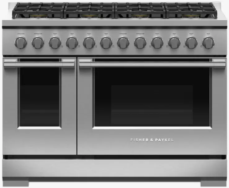 FISHER PAYKEL RGV3-488-L 48 Inch 8 Burner Gas Range