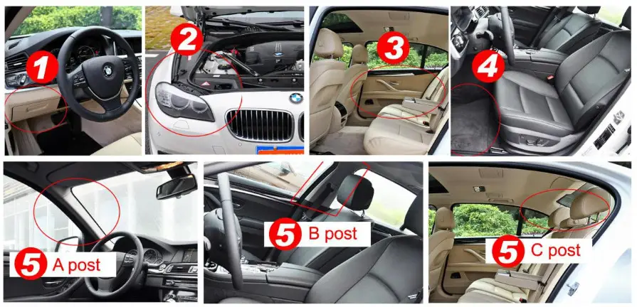 CARSCOP CCTR-828-4G Car GPS Tracker - Car