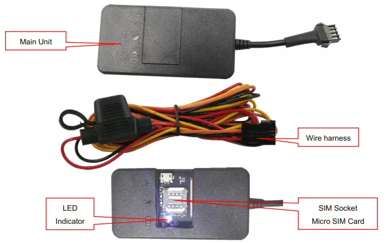 CARSCOP CCTR-828-4G Car GPS Tracker - Product pictures