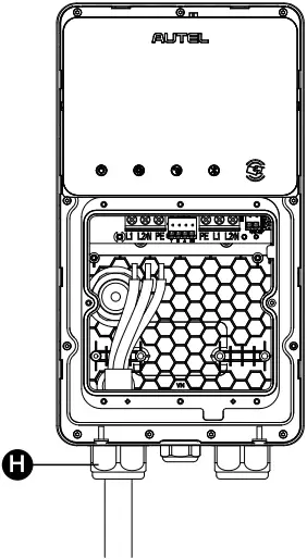 AUTEL MaxiCharger - Bottom entry 1