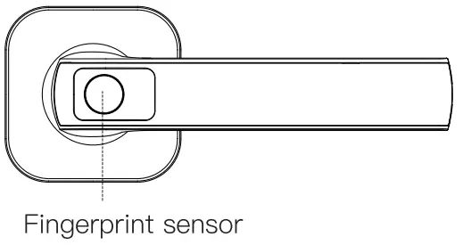 hugolog JU05 Fingerprint Door Lock - 3