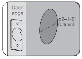 hugolog JU05 Fingerprint Door Lock - 5
