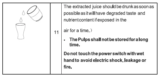 amzchef ZM1501 Slow Juicer fig 23