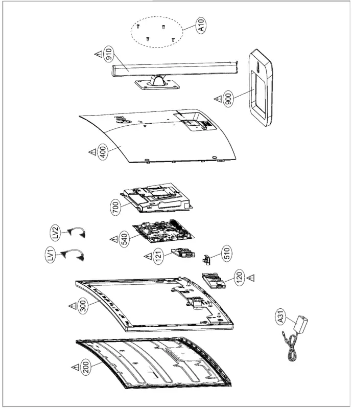 LG 34UC87C-B LED Monitor