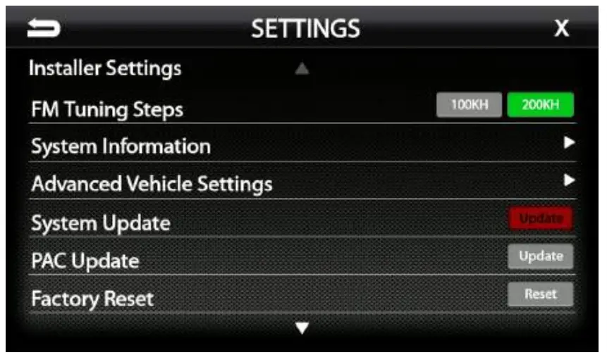 Stinger SRK CHR15H PAC Integration Kit fig 19Stinger SRK CHR15H PAC Integration Kit fig 19