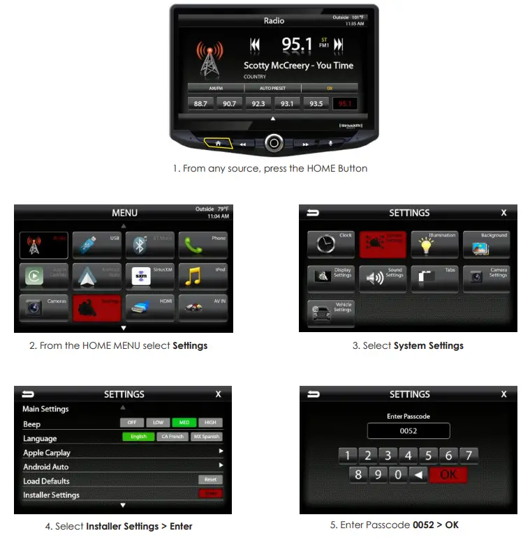 Stinger SRK CHR15H PAC Integration Kit fig 24