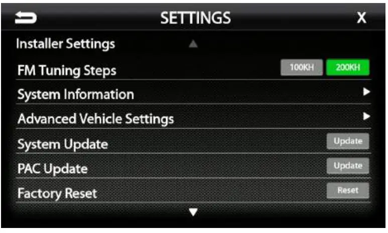 Stinger SRK CHR15H PAC Integration Kit fig 24
