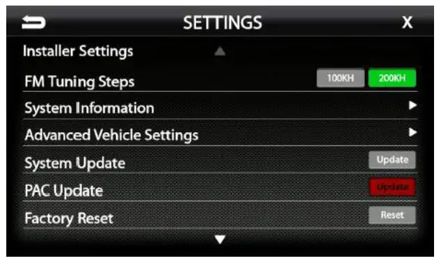 Stinger SRK CHR15H PAC Integration Kit fig 27