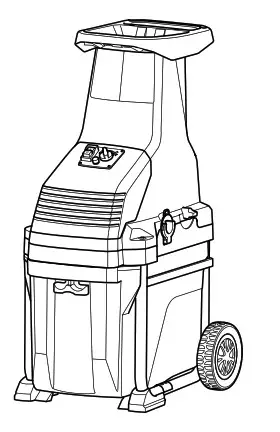 AL-KO 112853 Lh 2800 Easy Crush Powerful Garden Shredder-