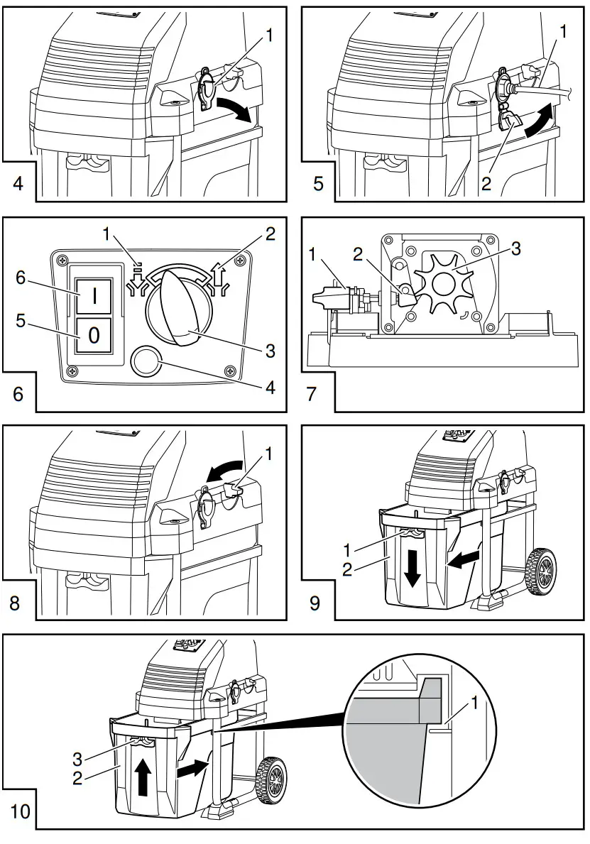 AL-KO 112853 Lh 2800 Easy Crush Powerful Garden Shredder- FIg2