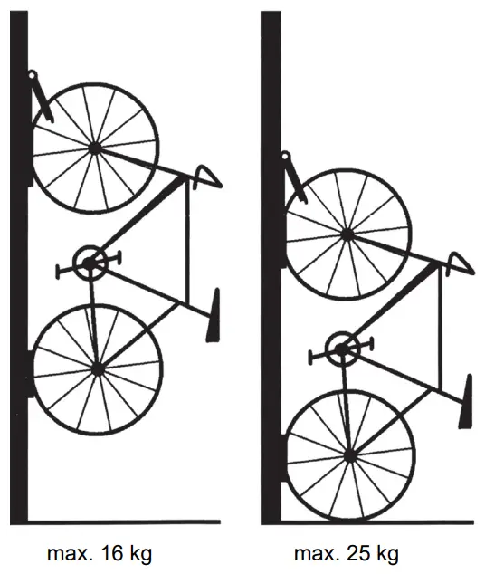 WOOC 2498549 Bicycle Wall Hook fig