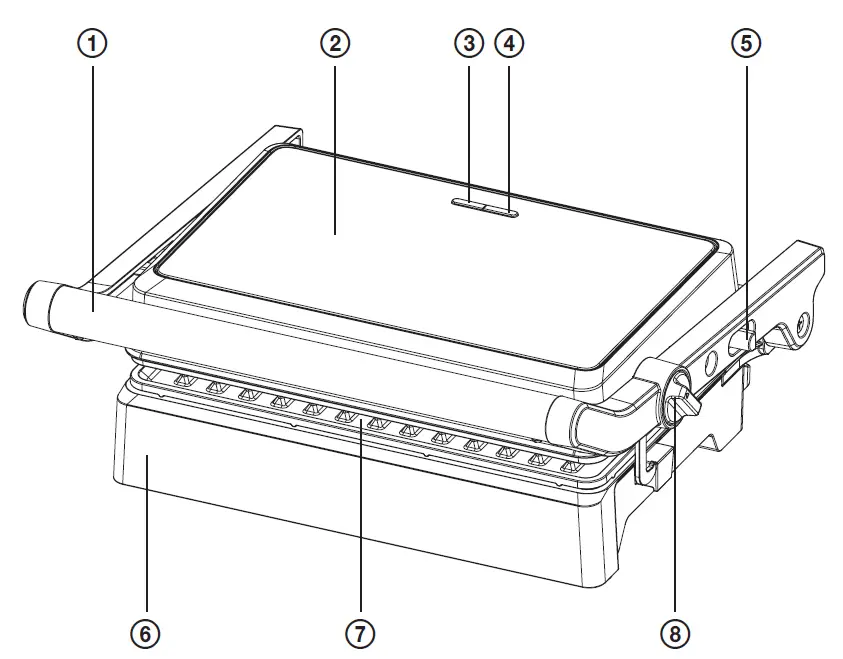 ECG S 3070 Panini Power Panini Maker 1