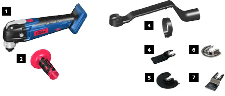 Gude MW 18 Cordless Multigrinders and Sanders fig 1