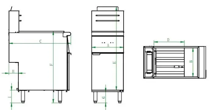 KRATOS-29Y-010-Gas-Floor Fryers-1