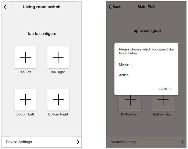 Schneider Electric S5x0531 Odace - Assigning a Moment to the Wireless Switch 1