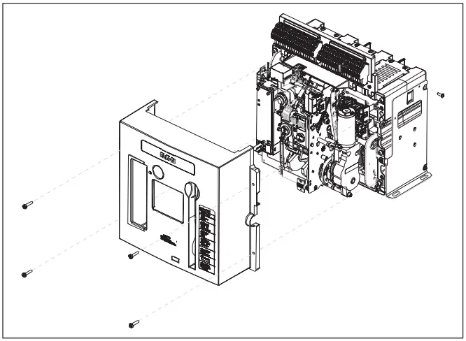 Remove and retain the upper right