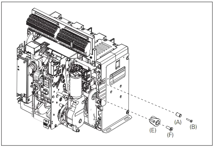 Install the trip pin