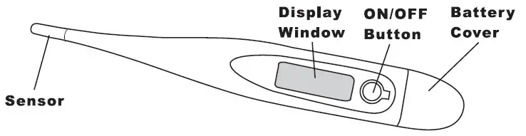 Digital Clinical Thermometer Kd-135 Instruction Manual