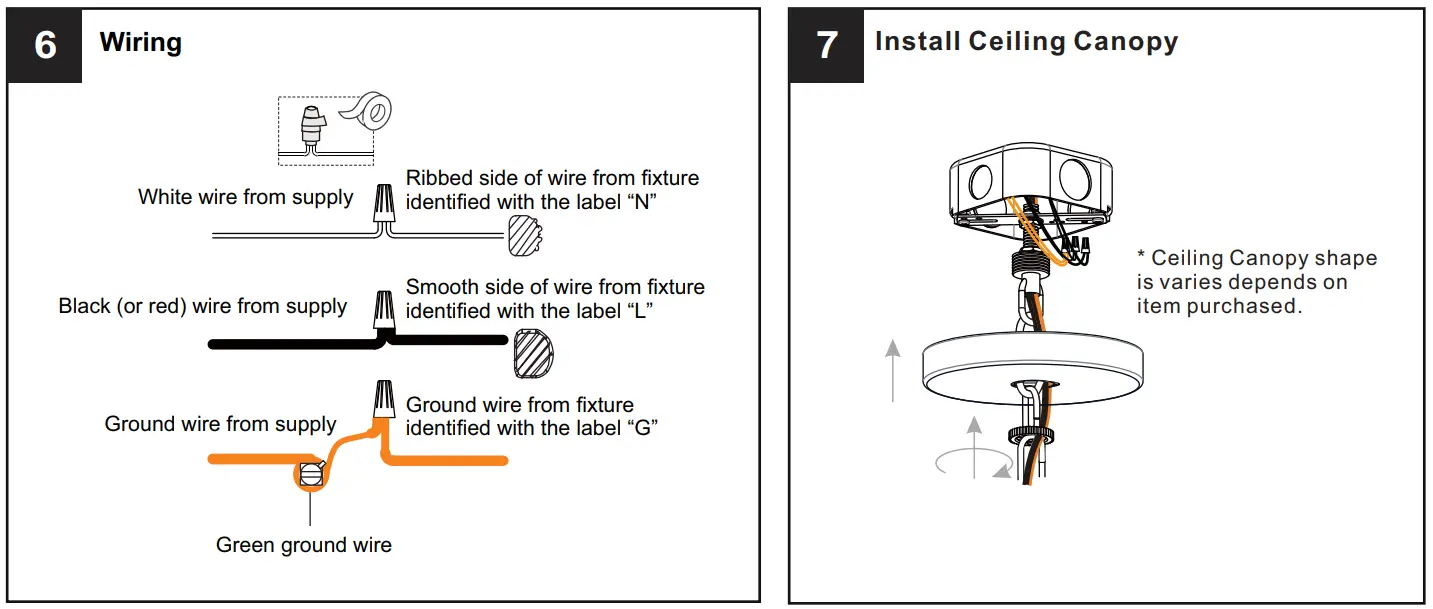 QUOIZEL PRC5223BN, PRC5232MBK Prescott Chandelier - fig 6
